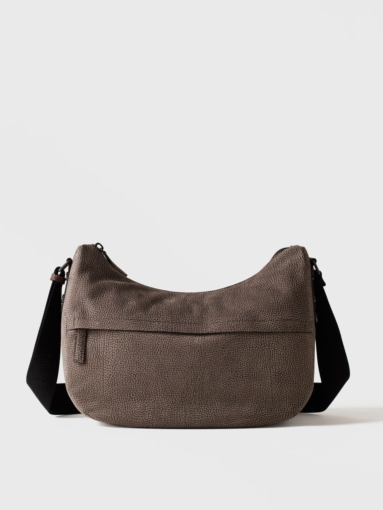 Borsa a tracolla in pelle - TROTTER LUNA BAG LARGE - Borbonese