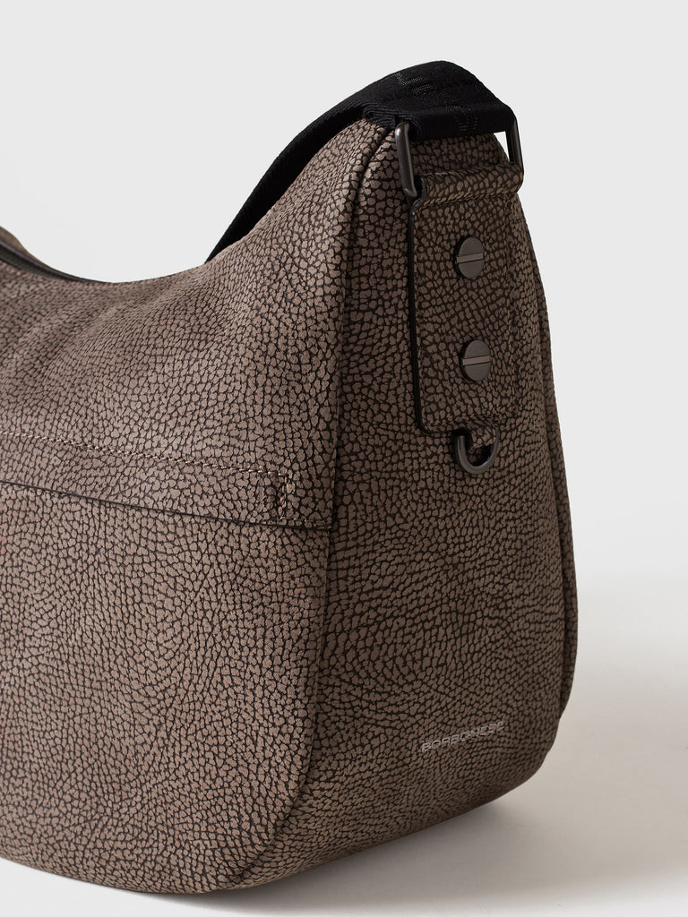 Borsa a tracolla in pelle - TROTTER LUNA BAG LARGE - Borbonese
