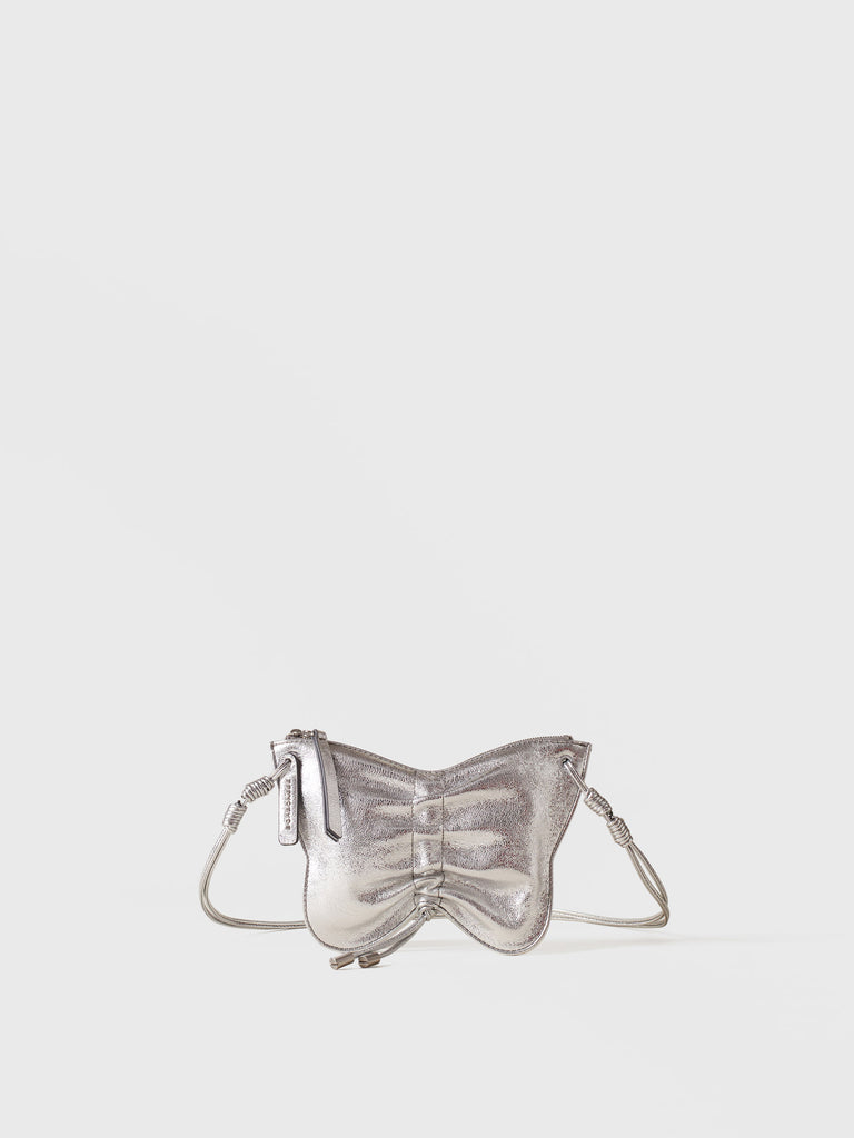 Leather mini bag - BORBOLETA MINI BAG - Borbonese