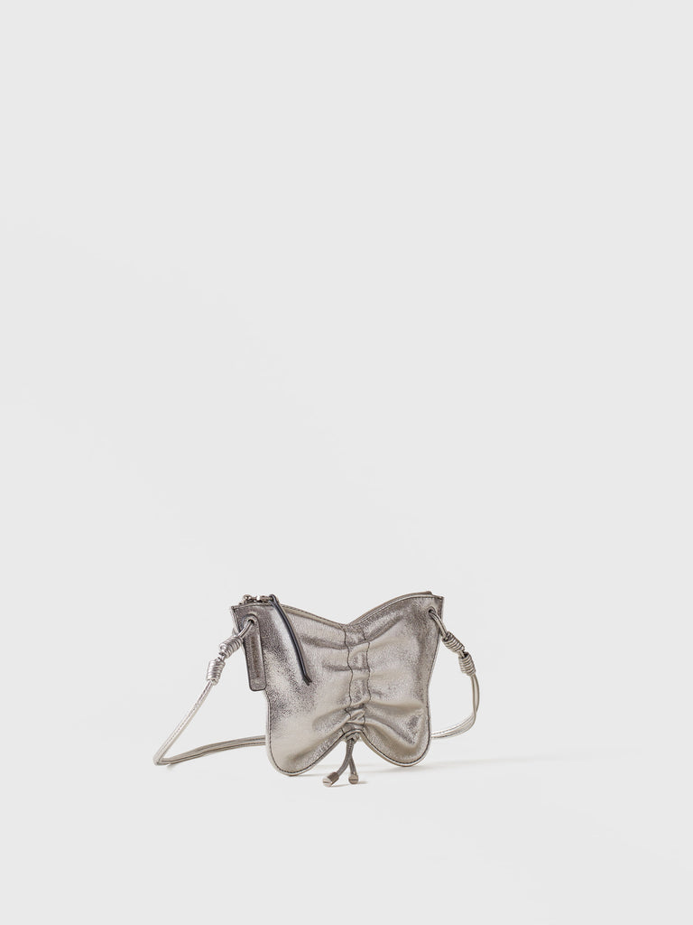 Leather mini bag - BORBOLETA MINI BAG - Borbonese