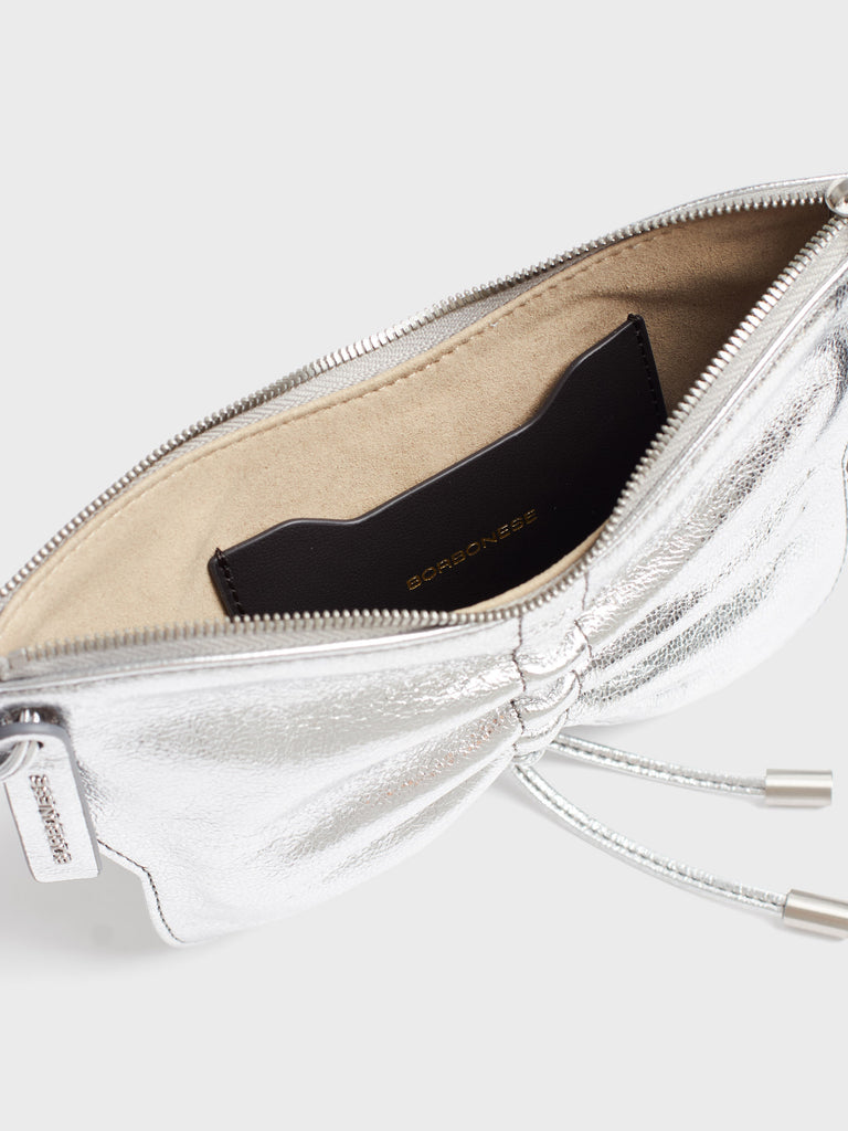 Mini bag in pelle laminata - BORBOLETA MINI BAG - Borbonese