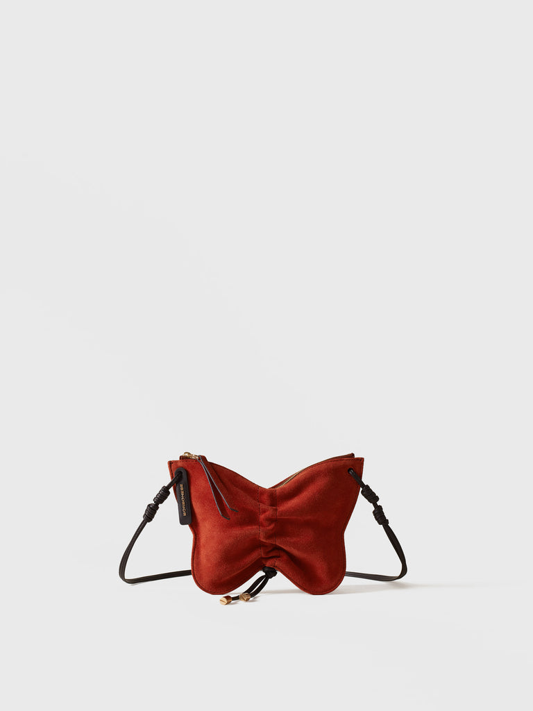 Leather mini bag - BORBOLETA MINI BAG - Borbonese