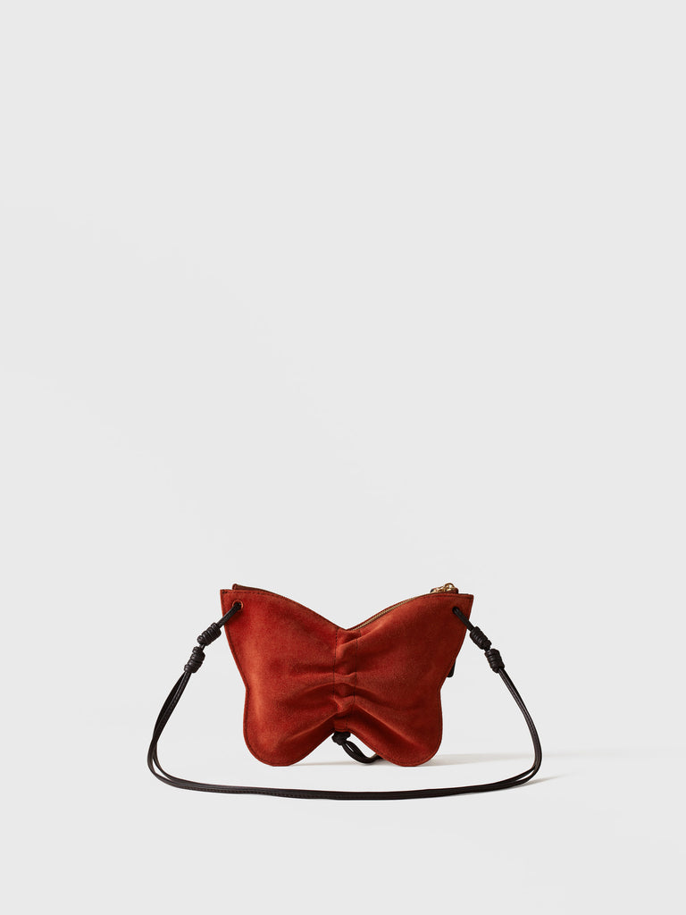 Leather mini bag - BORBOLETA MINI BAG - Borbonese