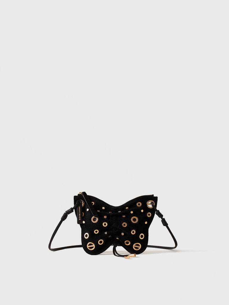 Leather mini bag - BORBOLETA MINI BAG - Borbonese