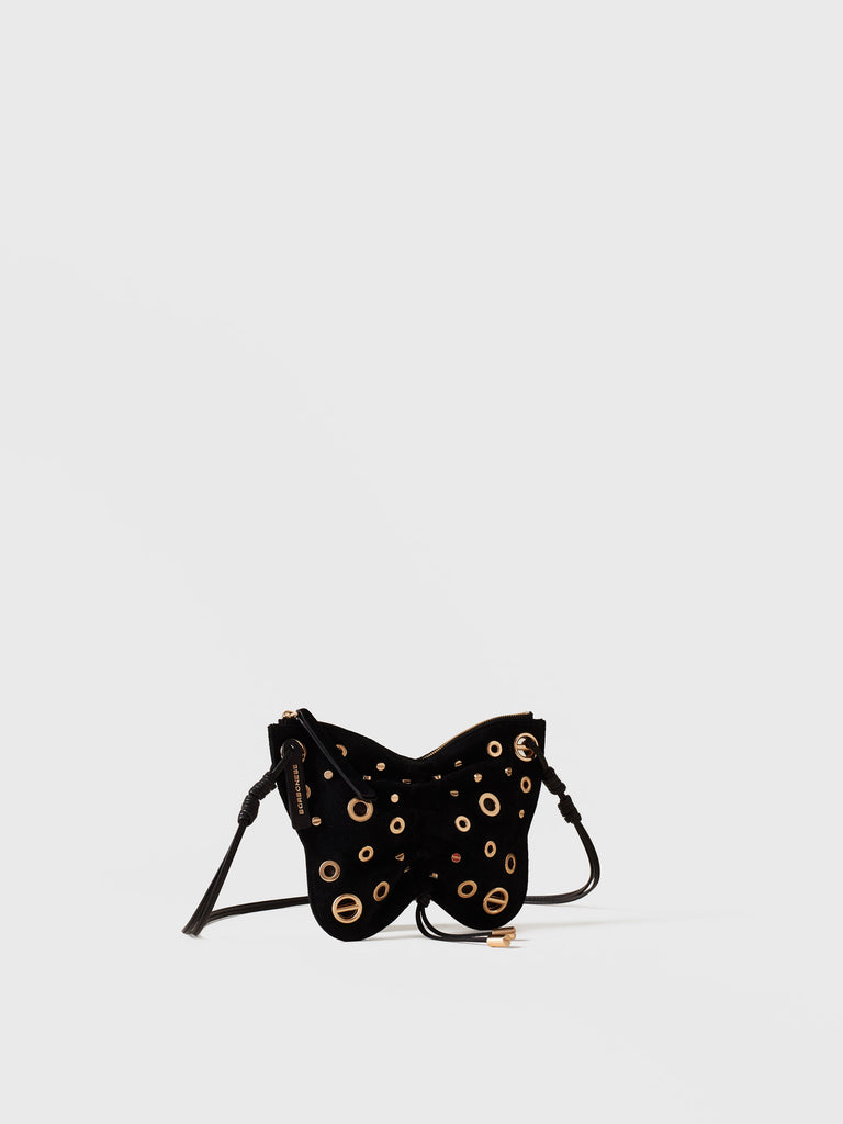 Leather mini bag - BORBOLETA MINI BAG - Borbonese