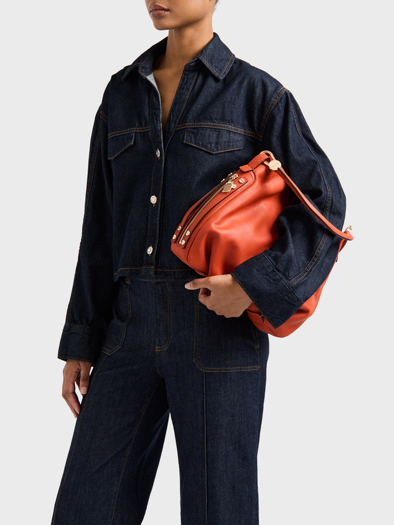 Borsa a spalla in Pelle - BICE BORSA HOBO SMALL - Borbonese