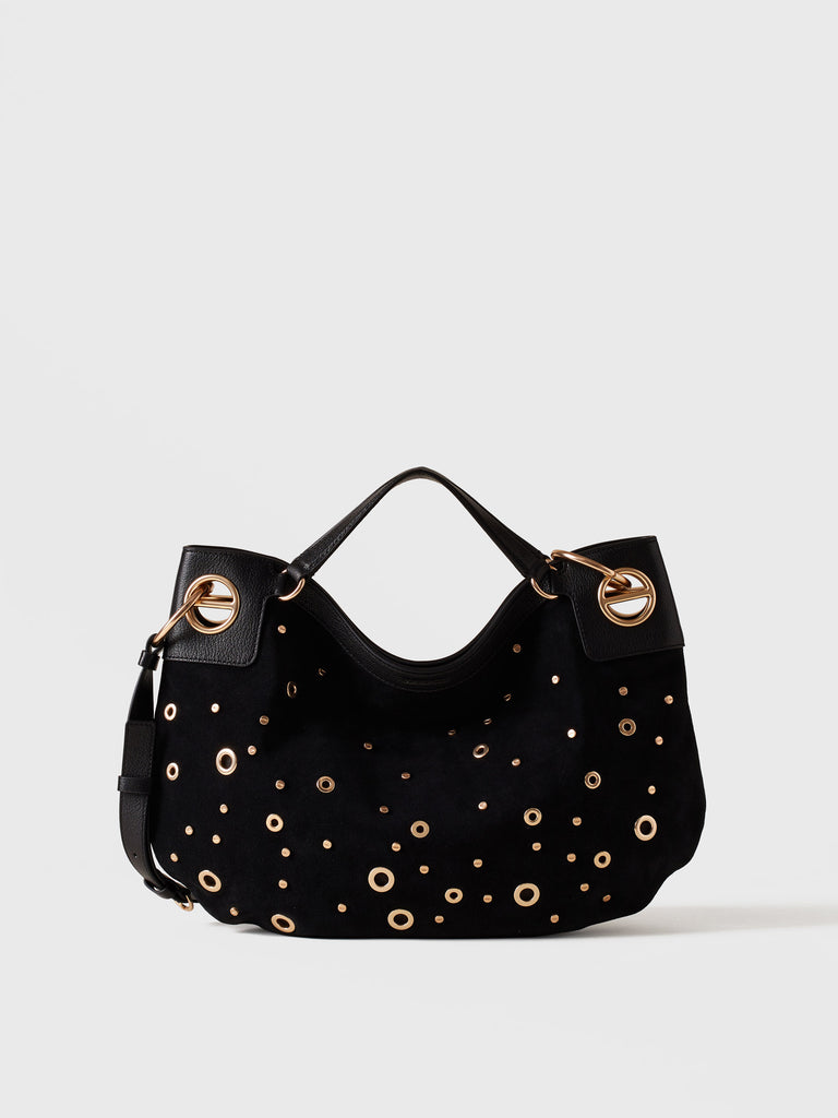 Borsa a mano in pelle - LONDON BORSA HOBO MEDIUM - Borbonese
