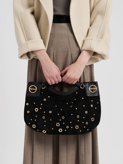 LONDON Medium Hobo Bag - Handbags - Borbonese