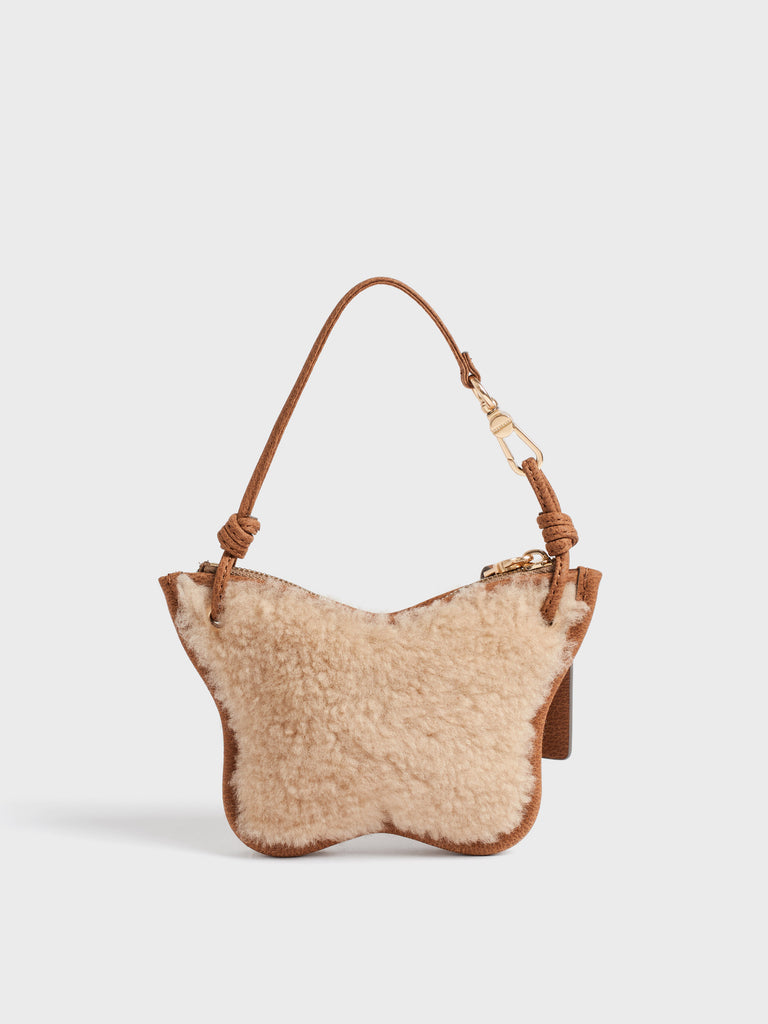 Portachiavi in pelle - CHARM BORBOLETINA - Borbonese