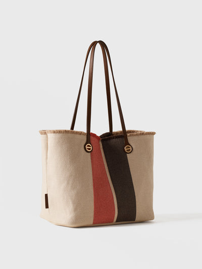 FLIGHT SHOPPING BAG MEDIUM - Esclusione Gift Wrap - Borbonese