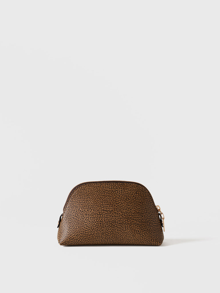 OP Coated Canvas Clutch - POUCH MEDIUM - Borbonese