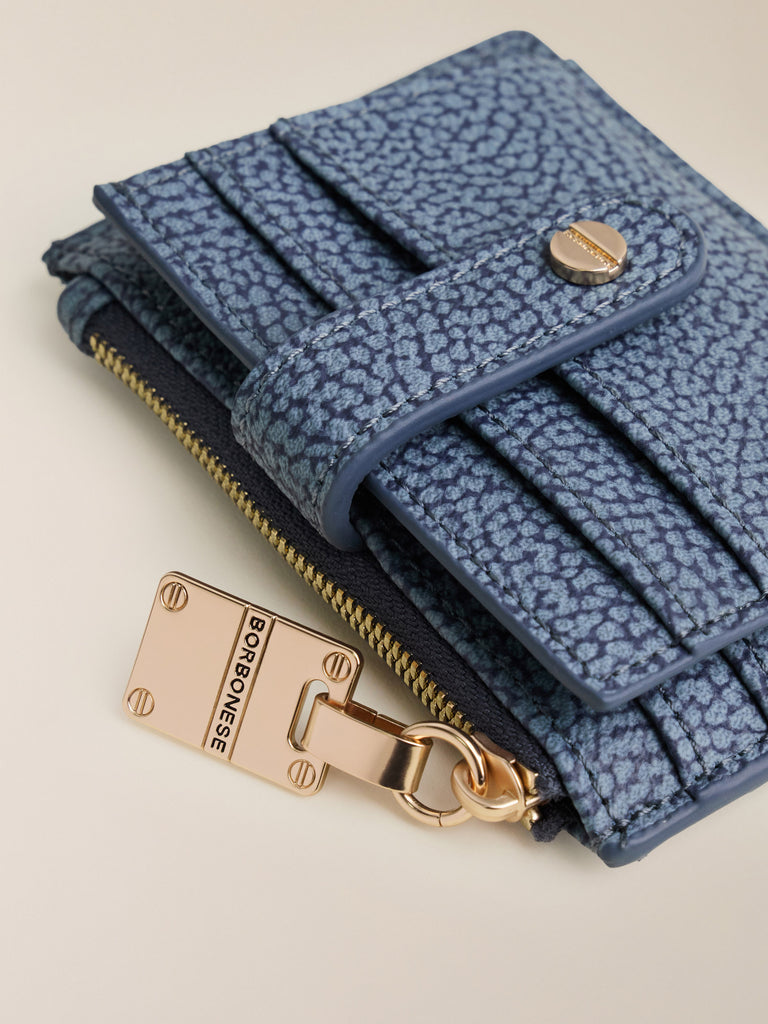 Porta Carte di Credito di Tela Rivestita OP - PORTA CARTE DI CREDITO - Borbonese