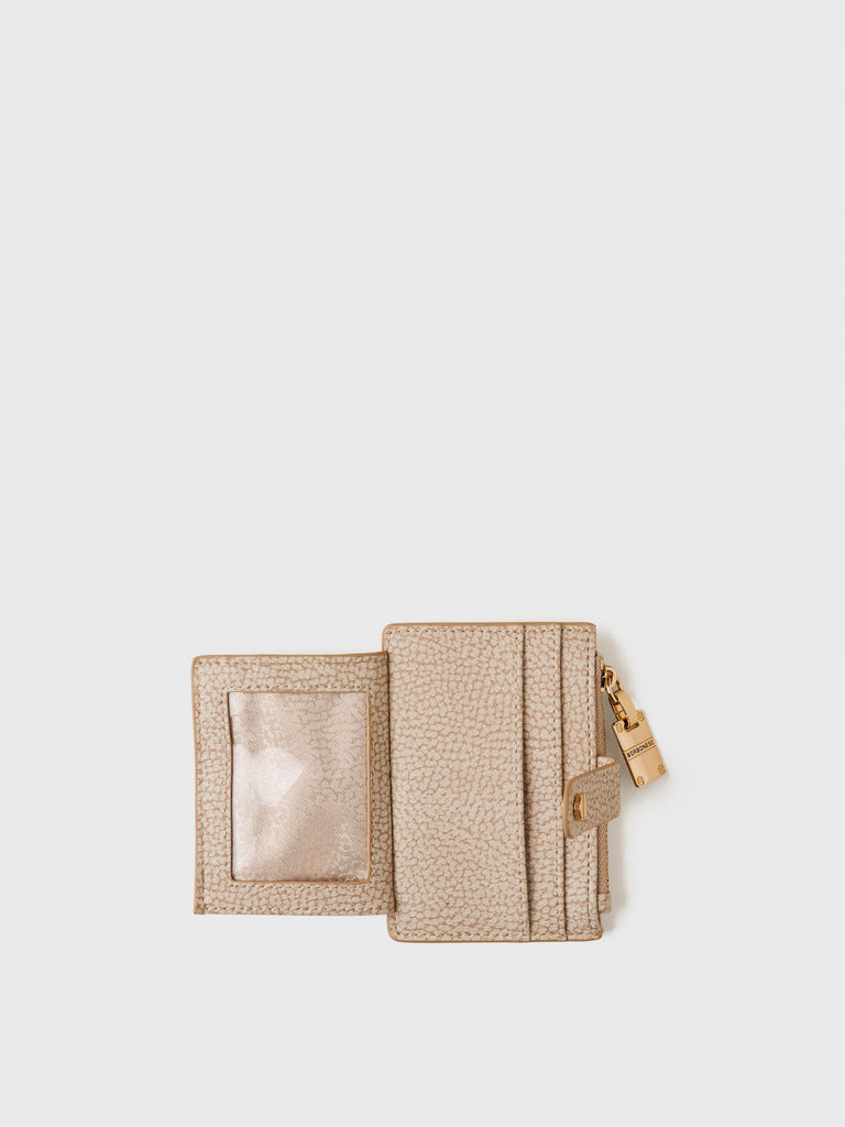OP Coated Canvas card holder - CREDIT CARD HOLDER - Borbonese