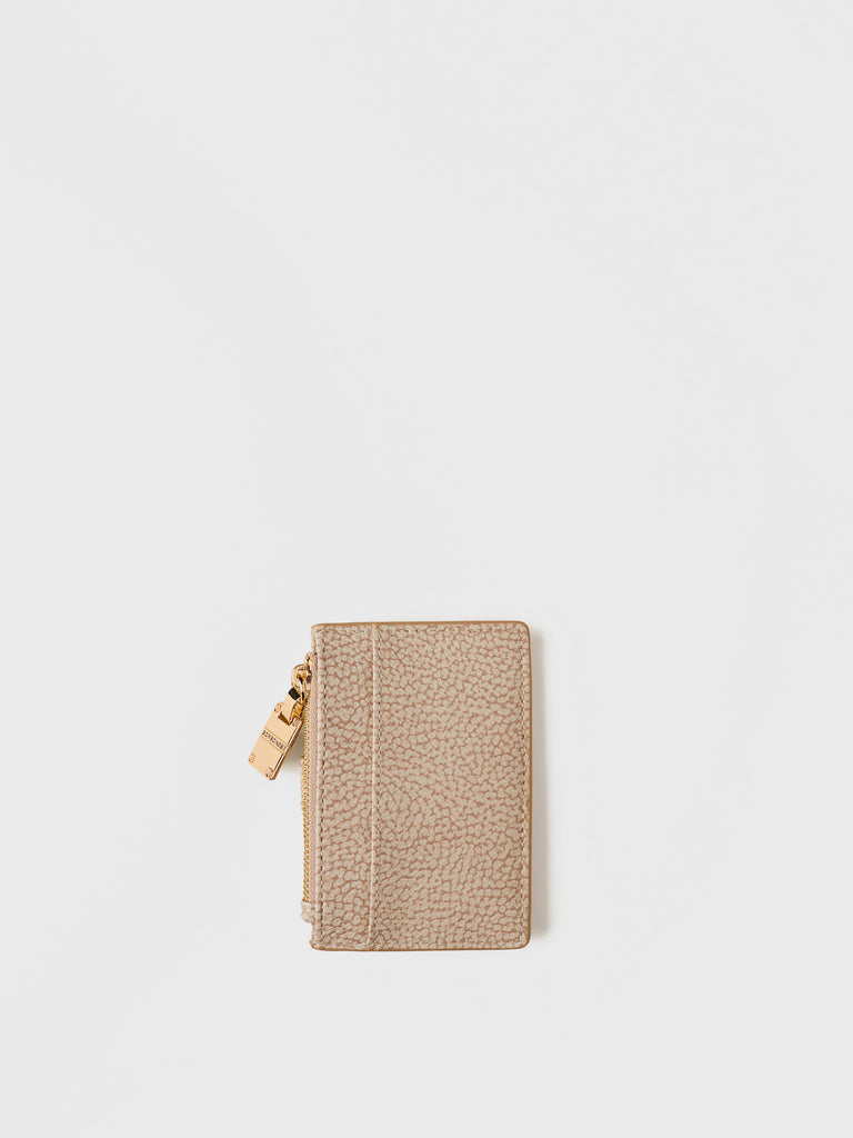 OP Coated Canvas card holder - CREDIT CARD HOLDER - Borbonese