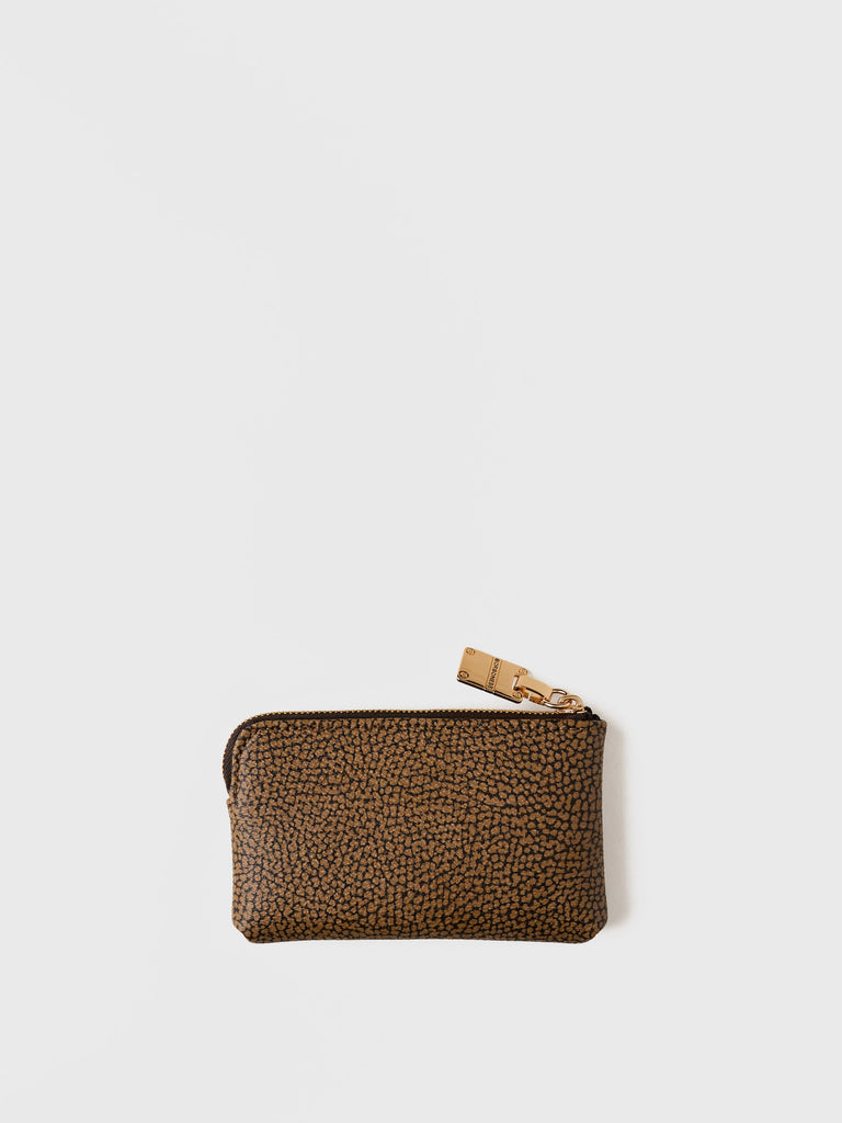OP Coated Canvas key holder - KEY CASE - Borbonese