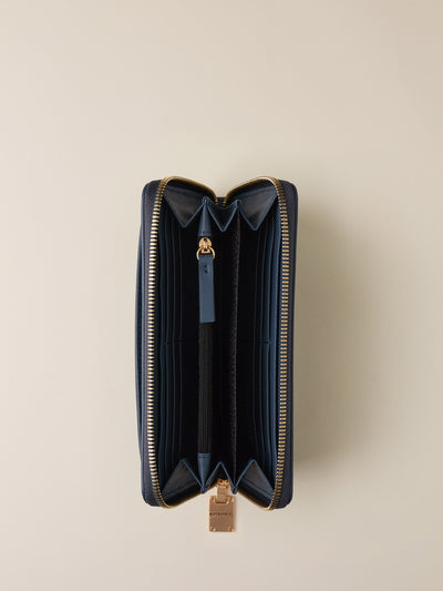 PORTAFOGLIO LARGE ZIP AROUND - Piccola pelletteria - Borbonese