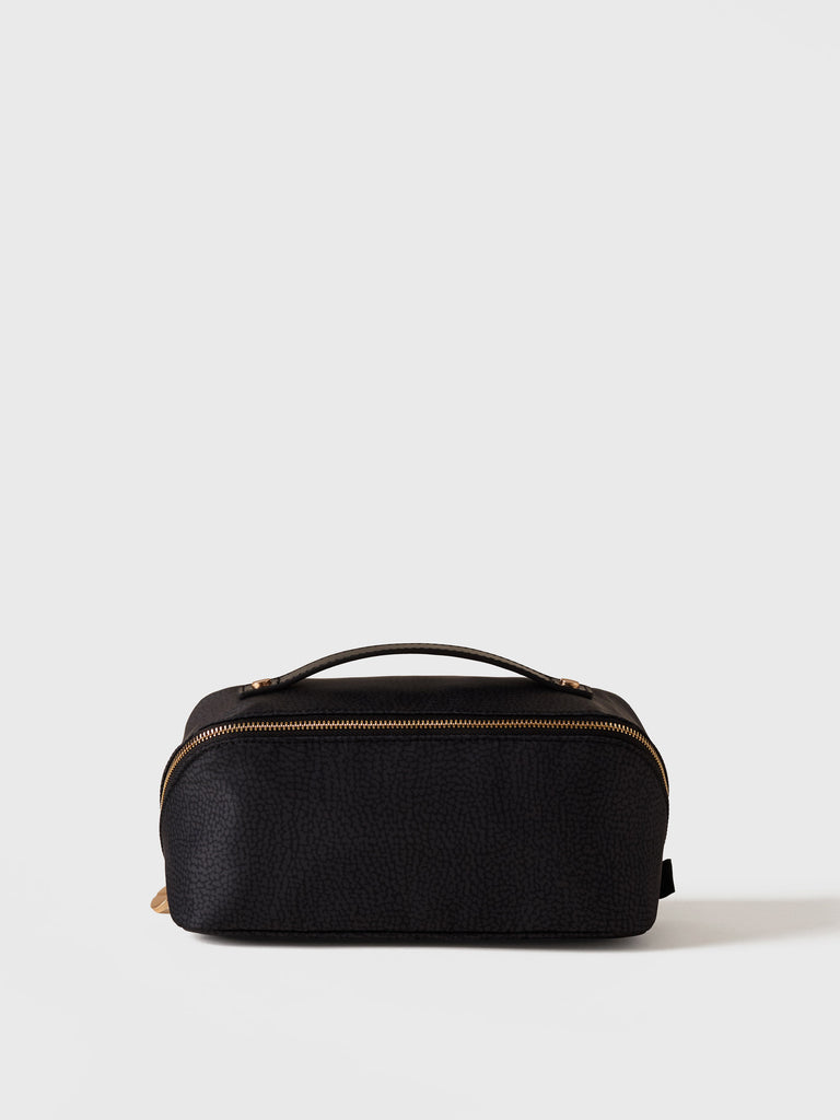Beauty case in Tessuto riciclato Op e Pelle - CLASSICA BEAUTY CASE - Borbonese