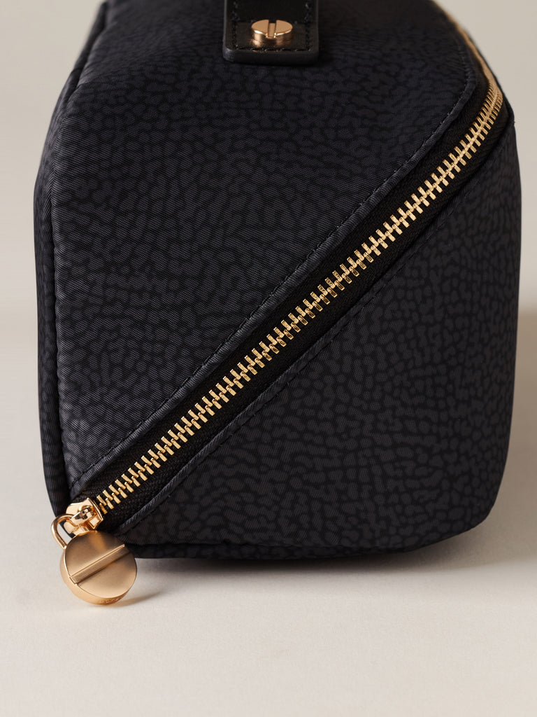 Beauty case in Tessuto riciclato Op e Pelle - CLASSICA BEAUTY CASE - Borbonese