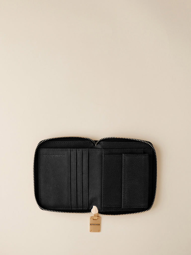 Portafoglio di Pelle - PORTAFOGLIO SMALL ZIP AROUND - Borbonese