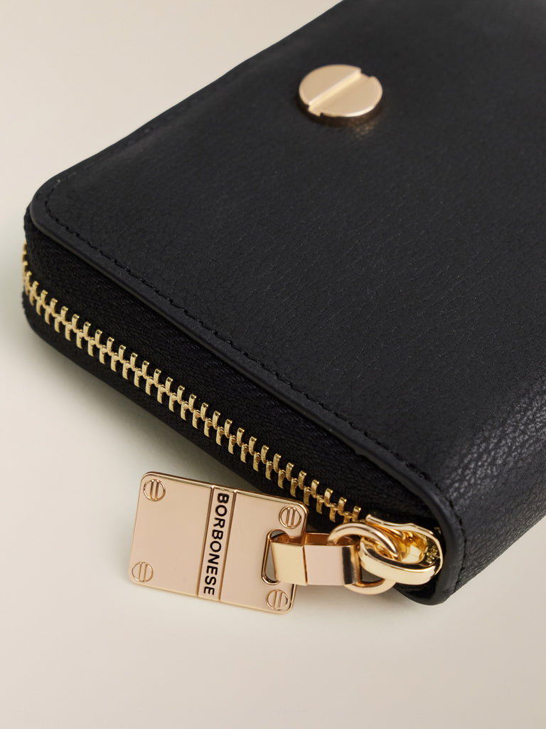 Portafoglio di Pelle - PORTAFOGLIO SMALL ZIP AROUND - Borbonese