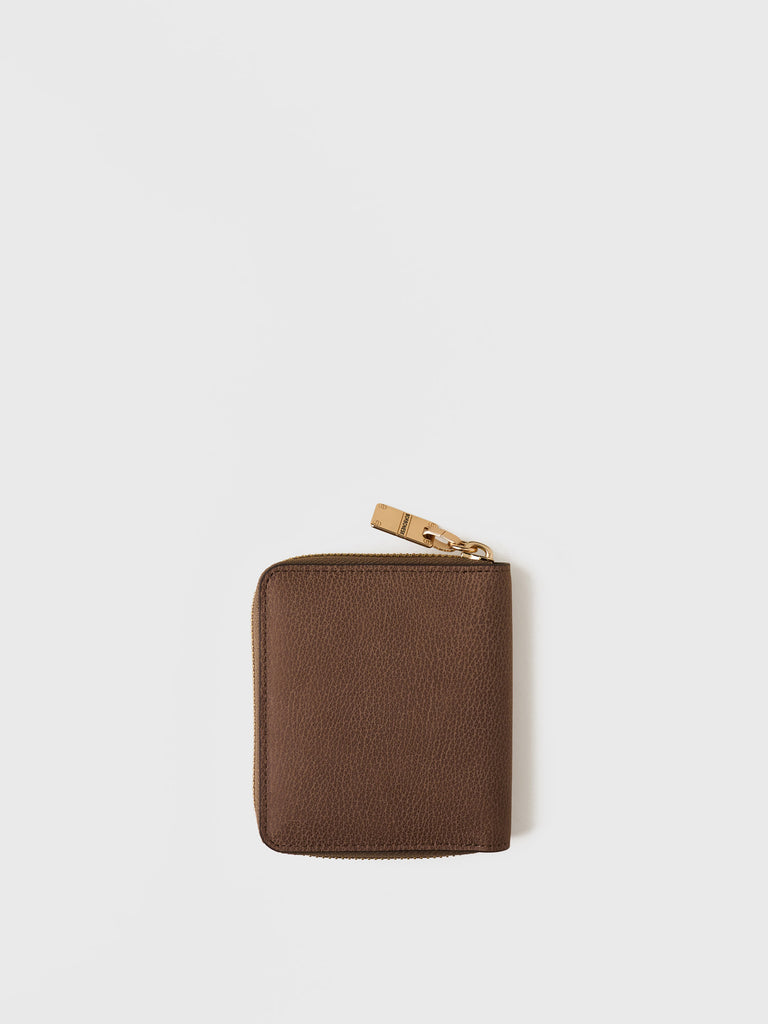 Leather Wallet - SMALL ZIP AROUND WALLET - Borbonese