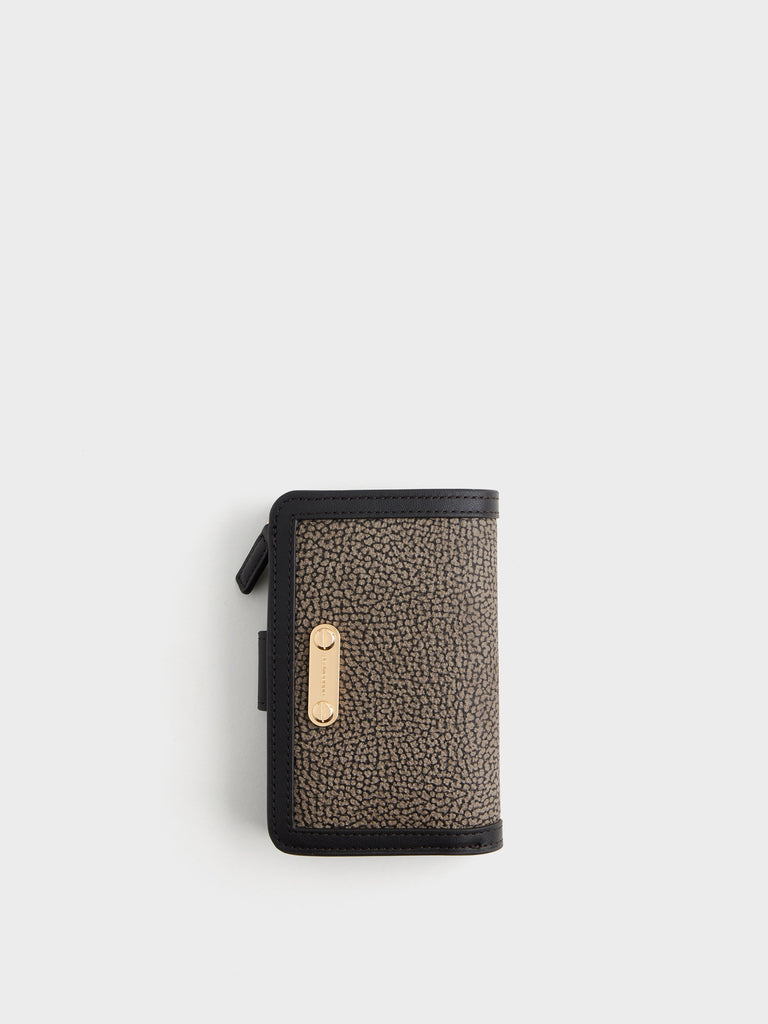 Op Coated Canvas Wallet - MEDIUM PORTFOLIO - Borbonese