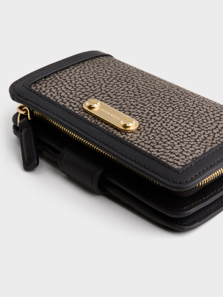 Op Coated Canvas Wallet - MEDIUM PORTFOLIO - Borbonese