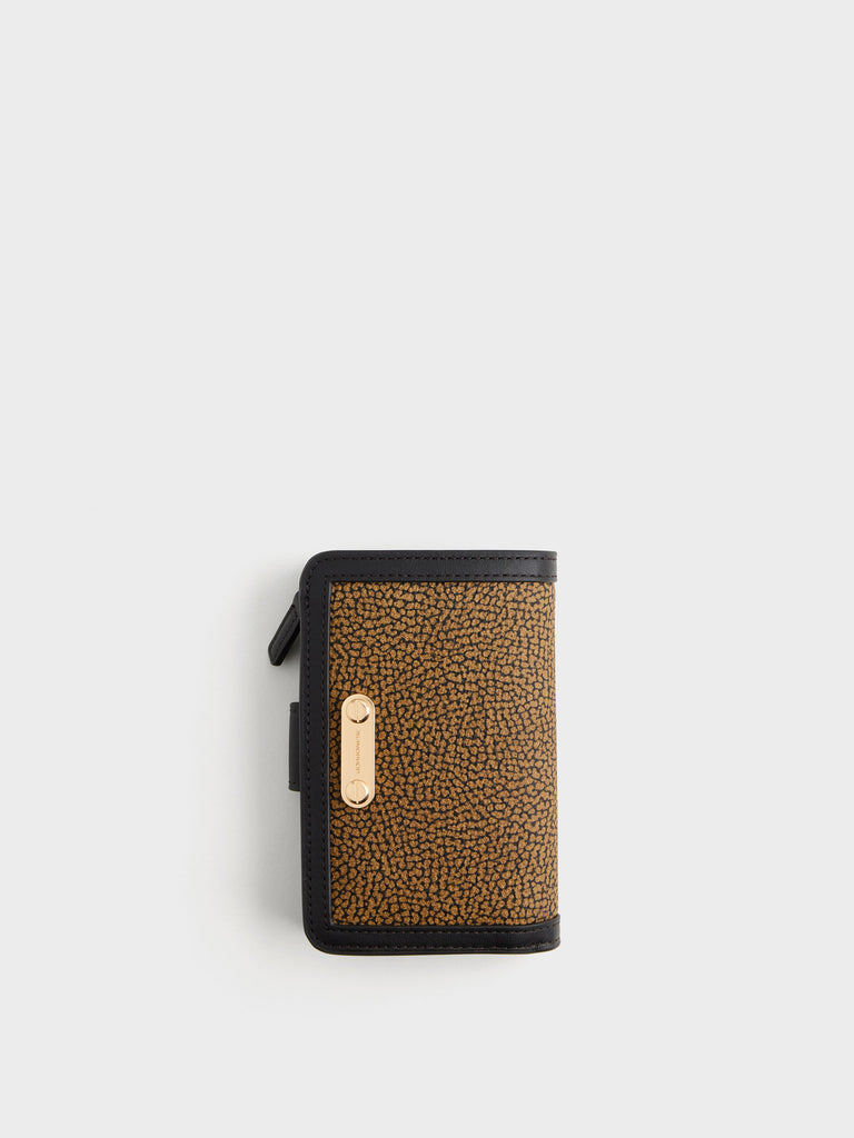 Op Coated Canvas Wallet - MEDIUM PORTFOLIO - Borbonese