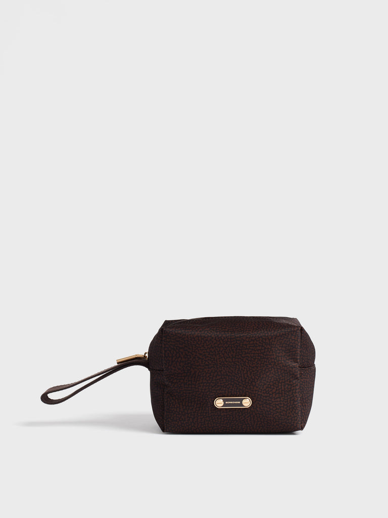 Beauty di Tessuto riciclato Op - BEAUTY CASE SMALL - Borbonese