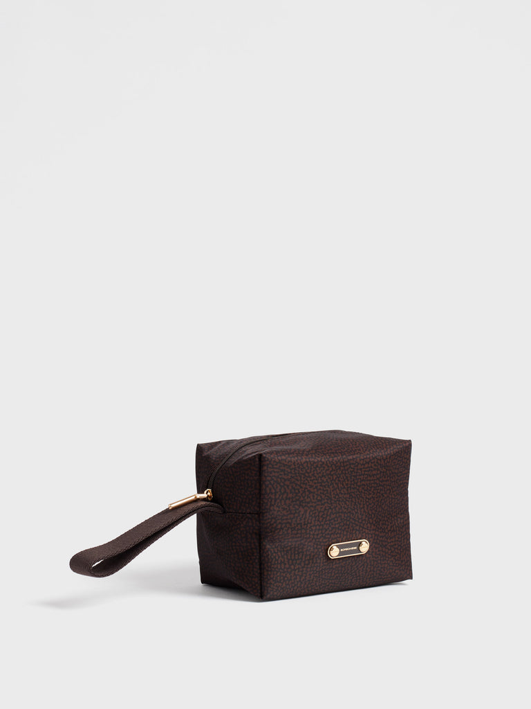Beauty di Tessuto riciclato Op - BEAUTY CASE SMALL - Borbonese