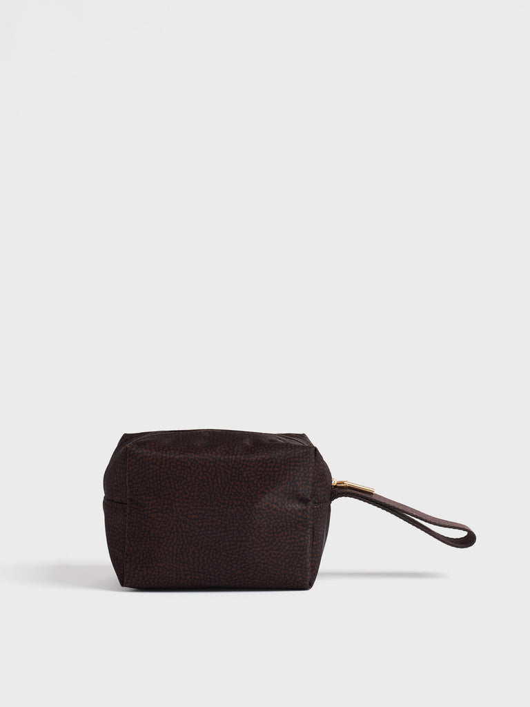 Beauty di Tessuto riciclato Op - BEAUTY CASE SMALL - Borbonese