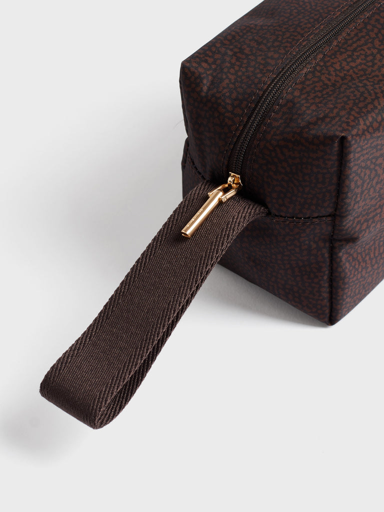 Beauty di Tessuto riciclato Op - BEAUTY CASE SMALL - Borbonese