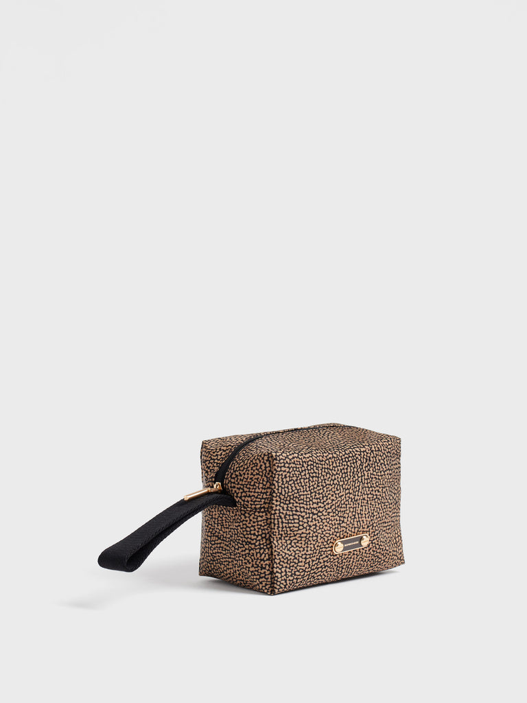 Beauty di Tessuto riciclato Op - BEAUTY CASE SMALL - Borbonese