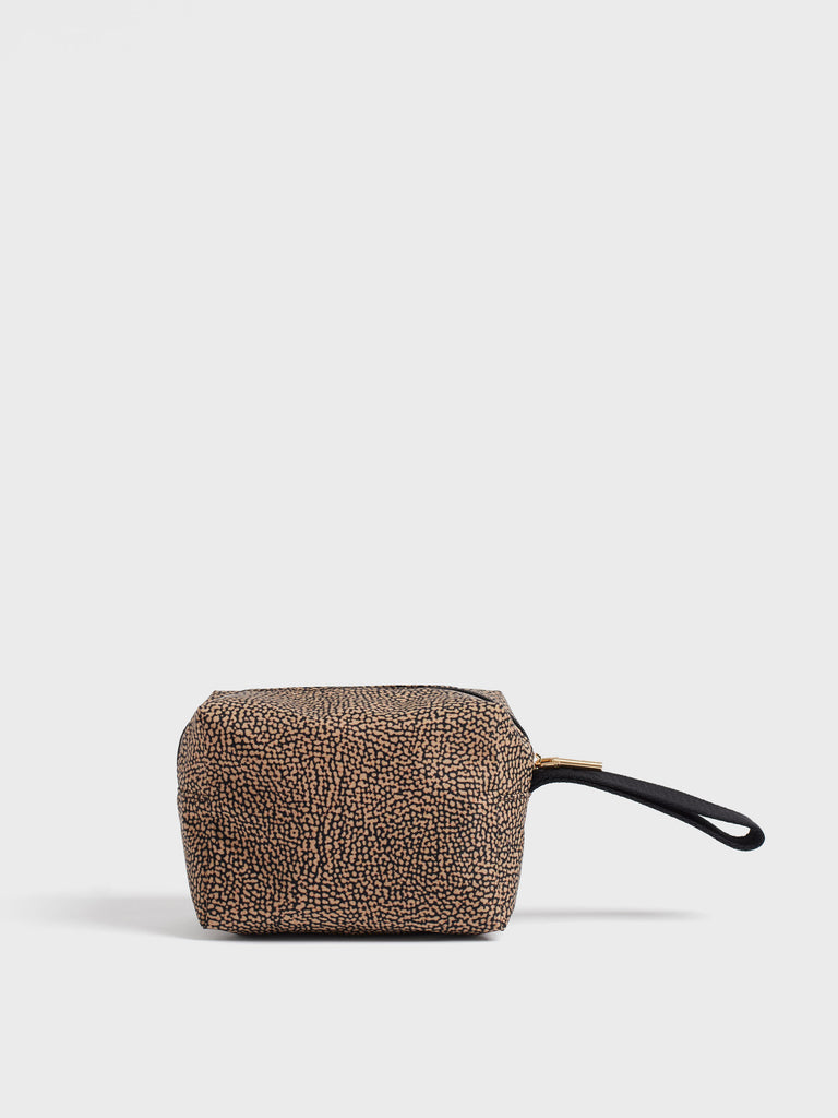 Beauty di Tessuto riciclato Op - BEAUTY CASE SMALL - Borbonese