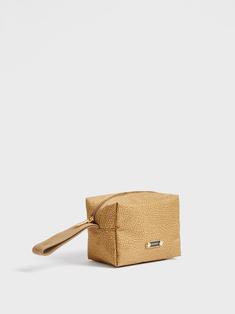 Beauty di Tessuto riciclato Op - BEAUTY CASE SMALL - Borbonese