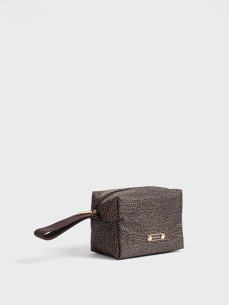 Beauty di Tessuto riciclato Op - BEAUTY CASE SMALL - Borbonese