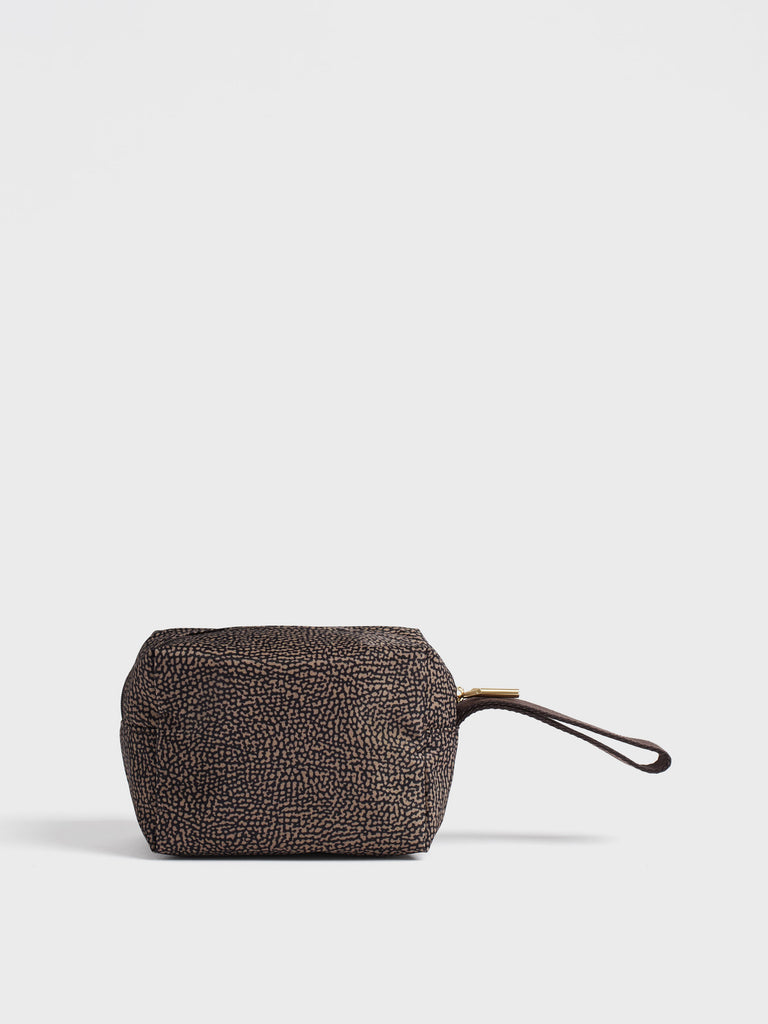 Beauty di Tessuto riciclato Op - BEAUTY CASE SMALL - Borbonese