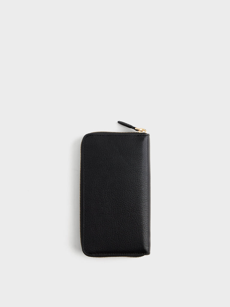 Leather Wallet - MEDIUM ZIP AROUND WALLET - Borbonese