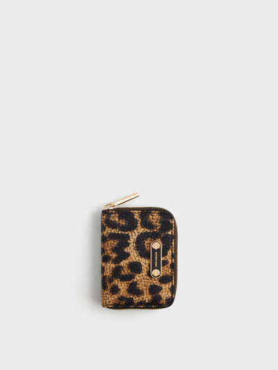 MINI ZIP AROUND WALLET - The Animalier Edit - Borbonese
