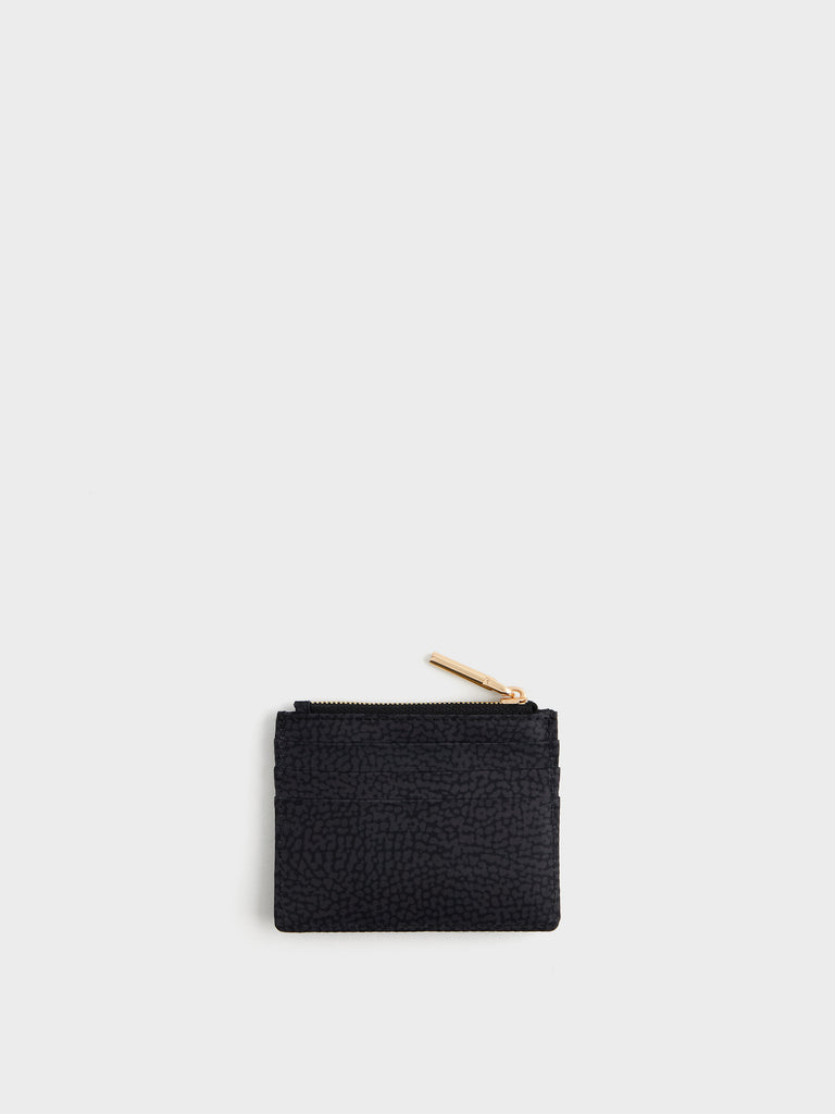 Card and coin pouch in recycled fabric Op - CARD ENVELOPE - Borbonese