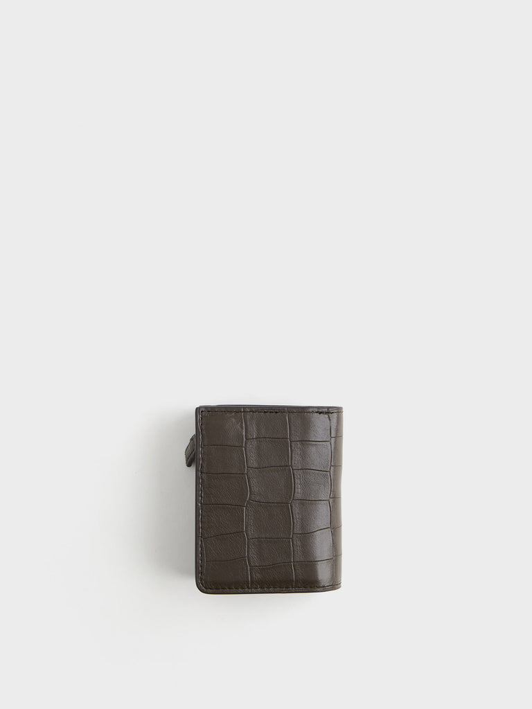 Portafoglio di Pelle - PORTAFOGLIO SMALL CON PATTA - Borbonese