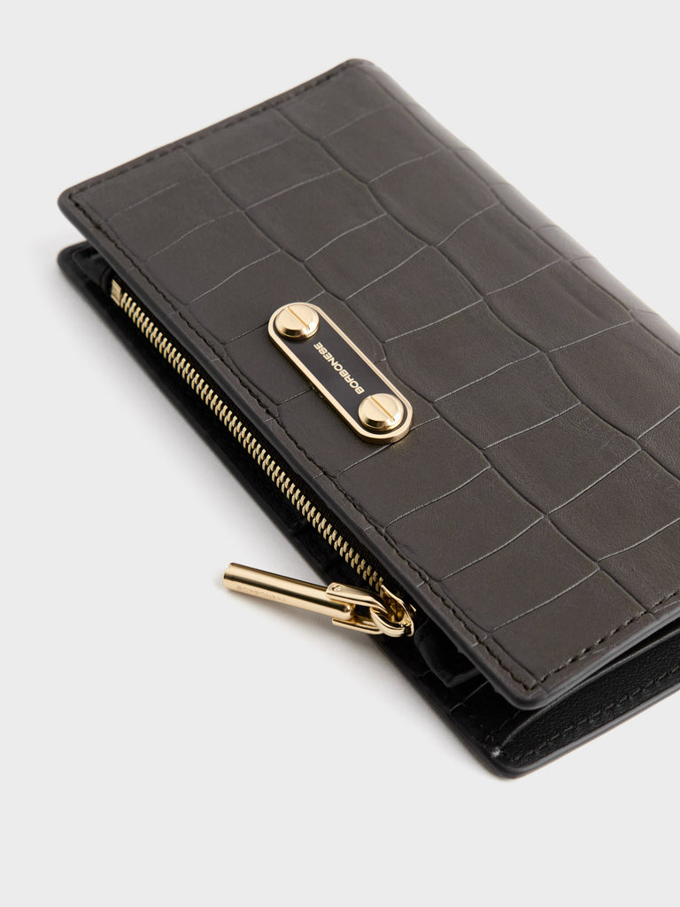Leather Wallet - MEDIUM WALLET - Borbonese