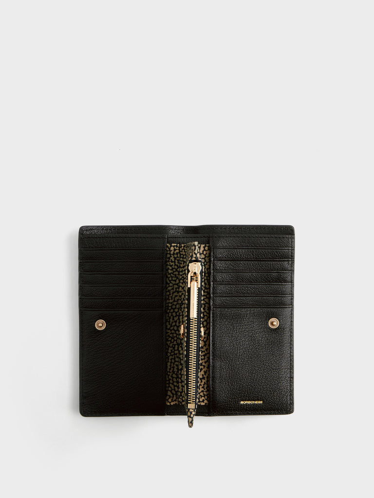 Leather Wallet - MEDIUM WALLET - Borbonese