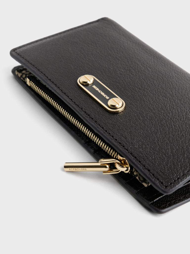 Leather Wallet - MEDIUM WALLET - Borbonese