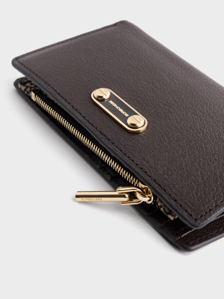 Leather Wallet - MEDIUM WALLET - Borbonese