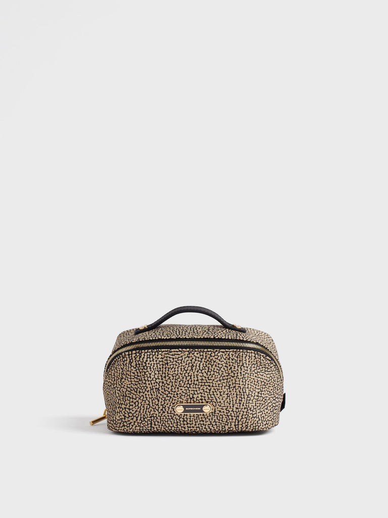 Beauty di Tessuto riciclato Op - BEAUTY CASE SMALL - Borbonese
