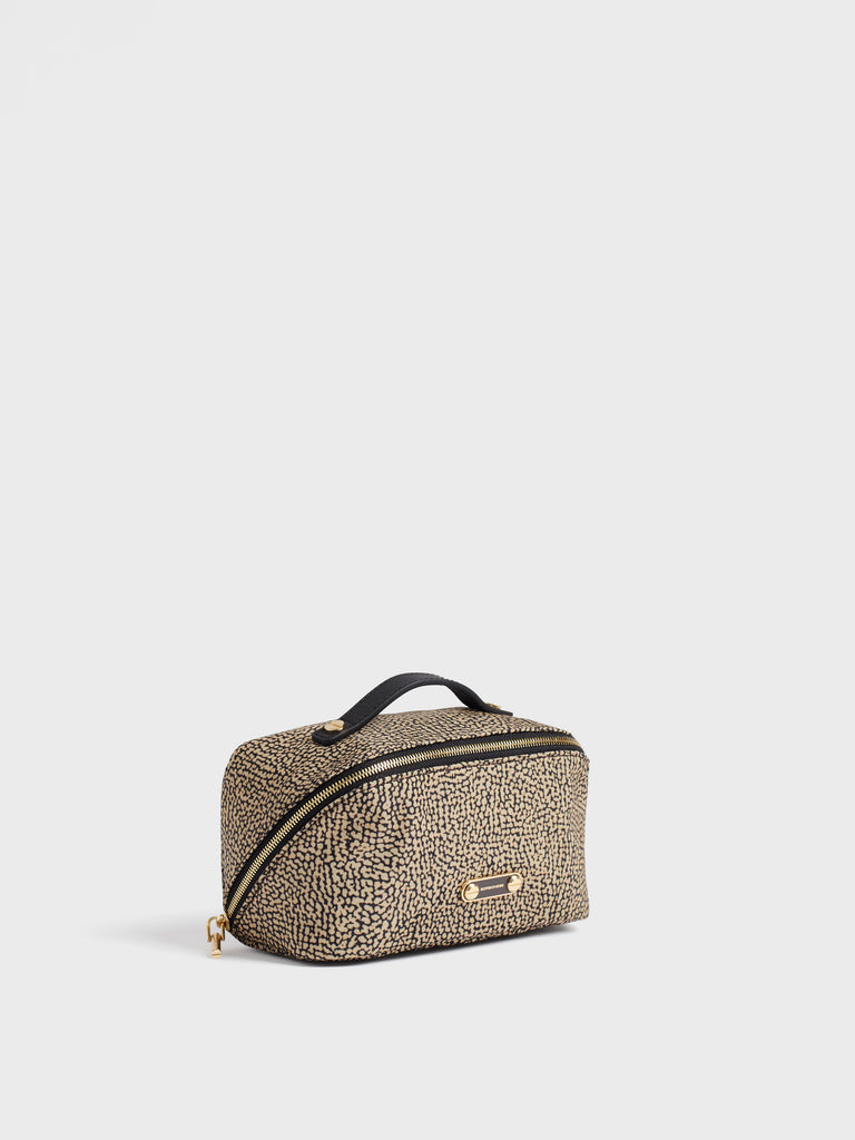 Beauty di Tessuto riciclato Op - BEAUTY CASE SMALL - Borbonese