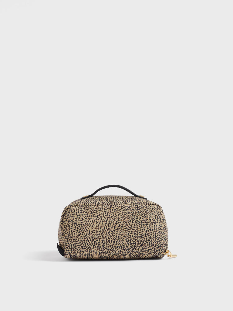 Beauty di Tessuto riciclato Op - BEAUTY CASE SMALL - Borbonese