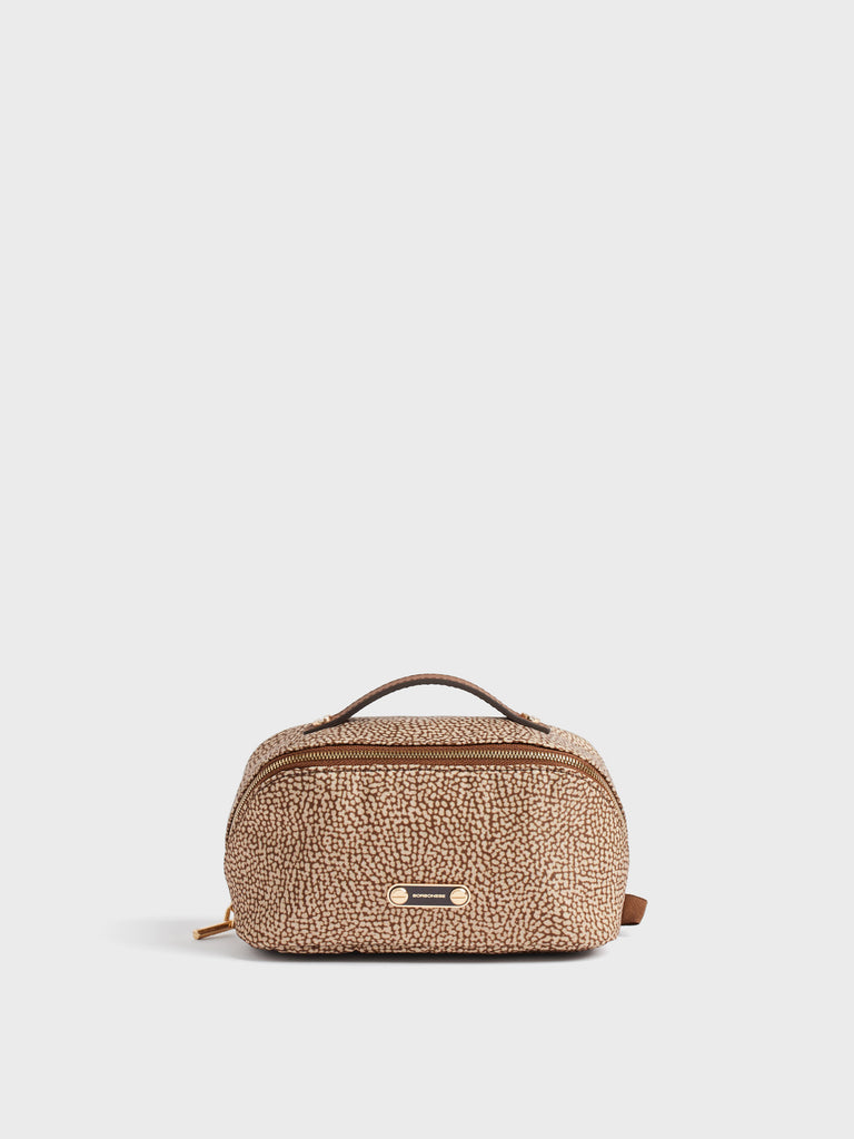 Beauty di Tessuto riciclato Op - BEAUTY CASE SMALL - Borbonese