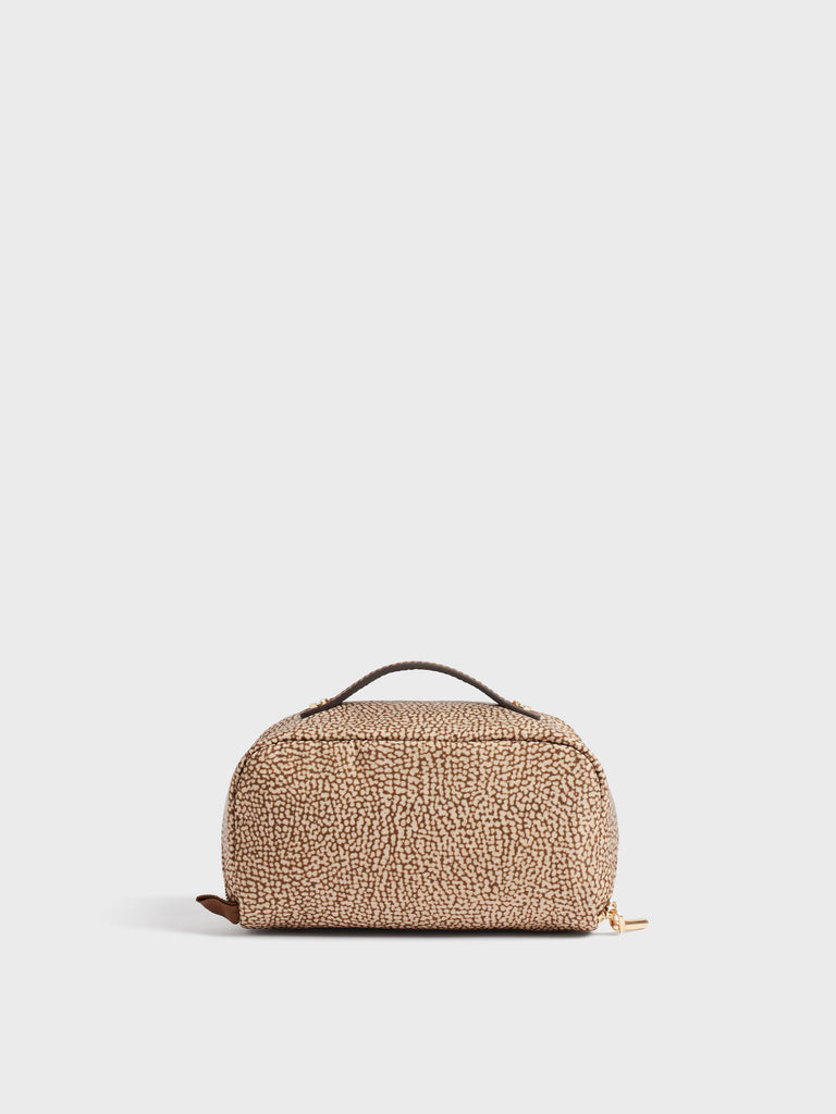 Beauty di Tessuto riciclato Op - BEAUTY CASE SMALL - Borbonese
